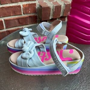 Girls size 1 Justice Sandals